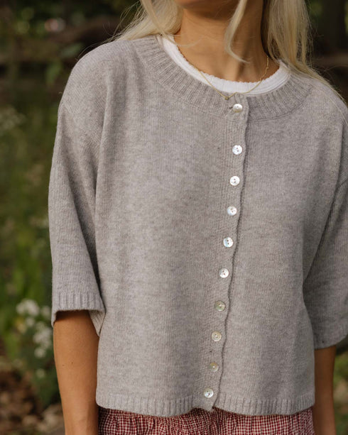 Coastal Cardigan // Heather Grey